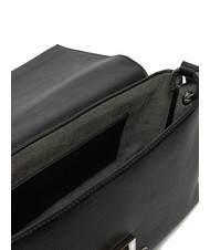 CALVIN KLEIN CK PLAQUE Borsa media a spalla pvh black - Borse Donna - 4