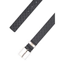 TOMMY HILFIGER TH SQUARE MONOGRAM Cintura in pelle - Cinture