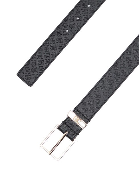 TH SQUARE MONOGRAM Cintura in pelle black - Cinture