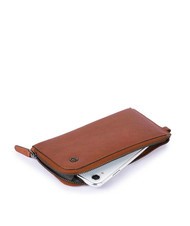 PIQUADRO BLACK SQUARE Busta portatutto in pelle CUOIO - Porta tablet & Organizer - 2