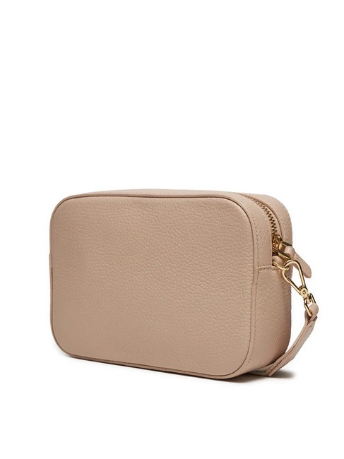 TEBE Borsa a tracolla in pelle martellata rosette - Borse Donna