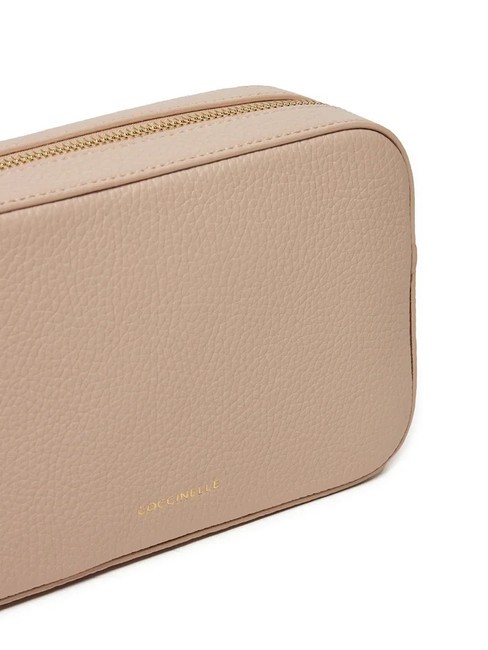 TEBE Borsa a tracolla in pelle martellata rosette - Borse Donna