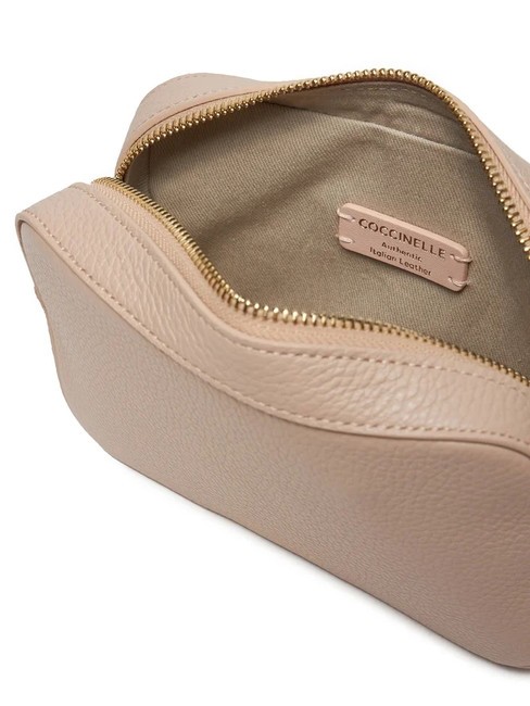 TEBE Borsa a tracolla in pelle martellata rosette - Borse Donna