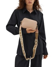 COCCINELLE TEBE Borsa a tracolla in pelle martellata rosette - Borse Donna - 5
