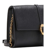 COCCINELLE DORIAN Borsa mini tracolla in pelle martellata Nero - Borse Donna - 4