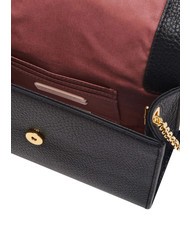 COCCINELLE DORIAN Borsa mini tracolla in pelle martellata Nero - Borse Donna - 5