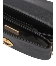 COCCINELLE DEW Borsa piccola in pelle martellata Nero - Borse Donna - 4