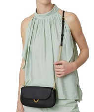 COCCINELLE DEW Borsa piccola in pelle martellata Nero - Borse Donna - 5