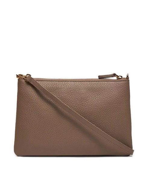 BEST CROSSBODY Minibag in pelle warm taupe - Borse Donna