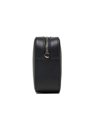 COCCINELLE TEBE Borsa a tracolla in pelle martellata midnight blue - Borse Donna - 3