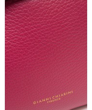 GIANNI CHIARINI HELENA ROUND Borsa a tracolla, in pelle bouganville - Borse Donna - 5