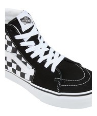 VANS SK8-HI Platform 2.0 Sneakers alte checkerboard/true white - Scarpe Unisex - 3