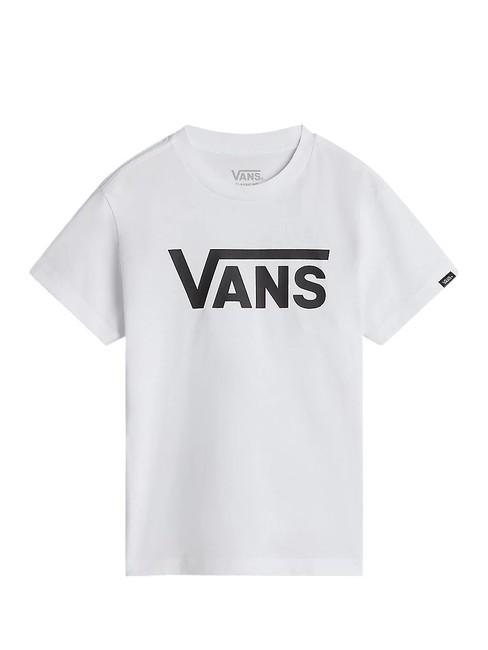 VANS CLASSIC T-shirt in cotone white/black - T-shirt Bambino