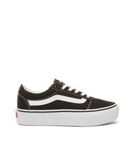 VANS WARD PLATFORM Sneakers alte black white - Scarpe Donna - 2