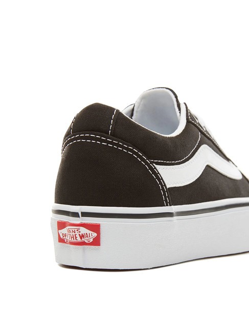 WARD PLATFORM Sneakers alte black white - Scarpe Donna