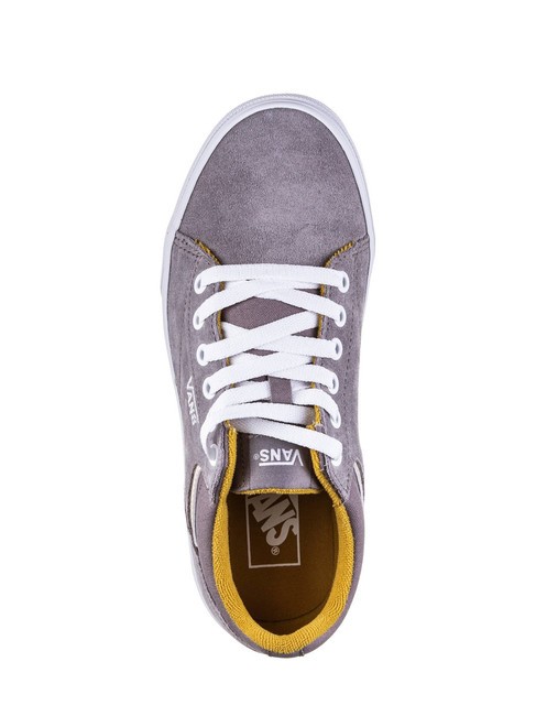 SELDAN Sneakers in pelle suede retro pop gray/creme brulee - Scarpe Donna