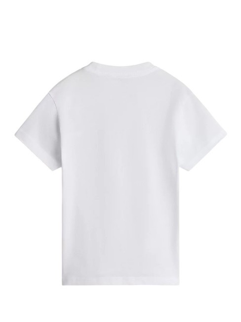 VANS CLASSIC T-shirt in cotone white/black - T-shirt Bambino
