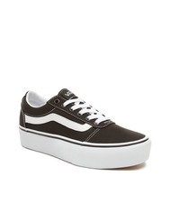 VANS WARD PLATFORM Sneakers alte black white - Scarpe Donna - 3
