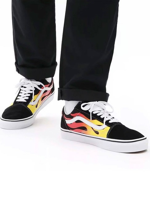 OLD SKOOL Sneakers basse black/black/tr wht - Scarpe Unisex