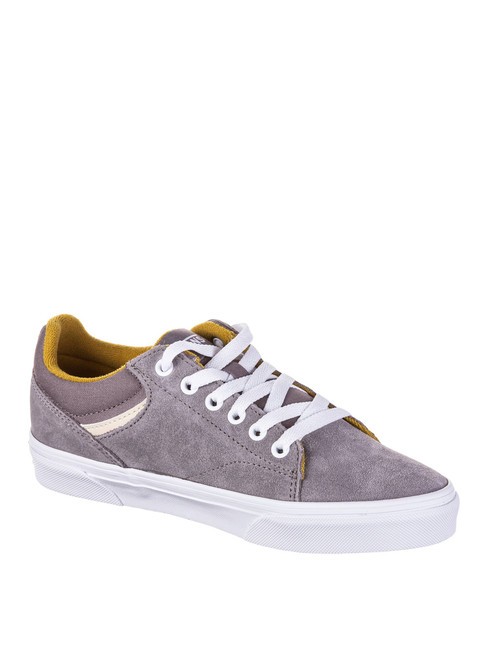 SELDAN Sneakers in pelle suede retro pop gray/creme brulee - Scarpe Donna