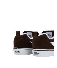 VANS KNU SKOOL Sneakers in pelle suede brown/white - Scarpe Unisex - 4