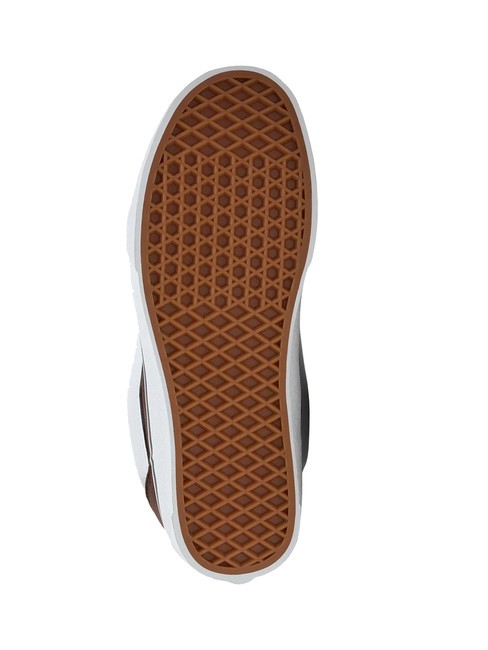 KNU SKOOL Sneakers in pelle suede brown/white - Scarpe Unisex