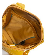 PIQUADRO CAMPIONARIO - VIBE OUT Borsello in pelle martellata giallo 4 - Tracolle Uomo - 5