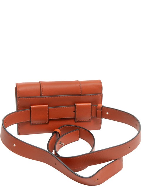 CAMPIONARIO - MUSE Mini bag/marsupio in pelle ARANCIO - Borse Donna