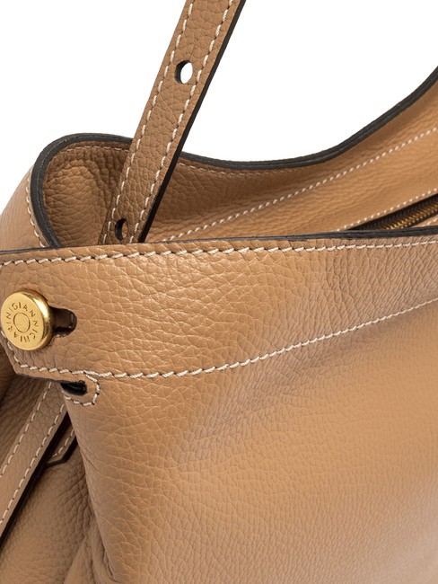 OTTAVIA  Borsa a spalla, in pelle nature - Borse Donna