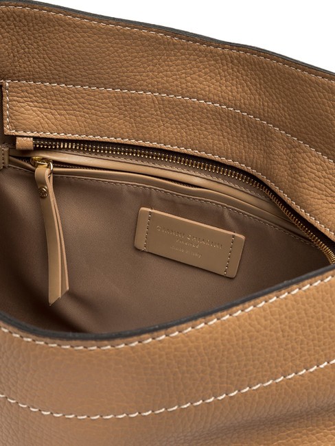 OTTAVIA  Borsa a spalla, in pelle nature - Borse Donna