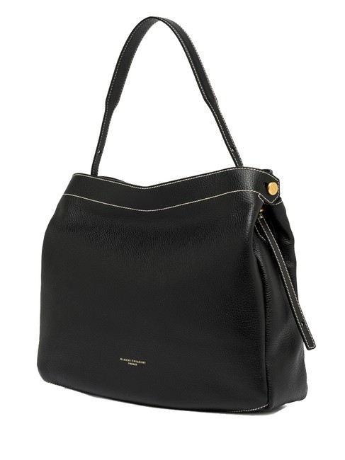 OTTAVIA  Borsa a spalla, in pelle Nero - Borse Donna