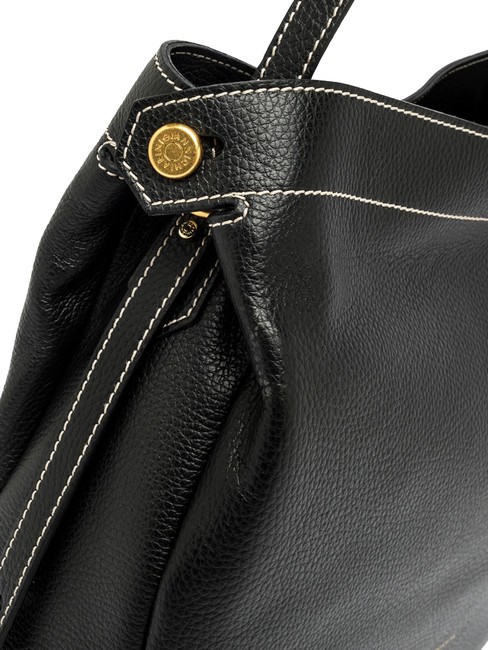 OTTAVIA  Borsa a spalla, in pelle Nero - Borse Donna