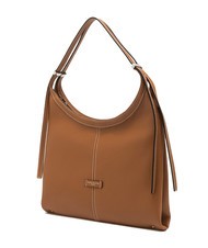 GIANNI CHIARINI NORMA Borsa hobo a spalla in pelle caramello - Borse Donna - 2