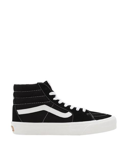 UA SK8-HI VR3 Sneakers alte in tela e pelle black/marshmallow - Scarpe Unisex