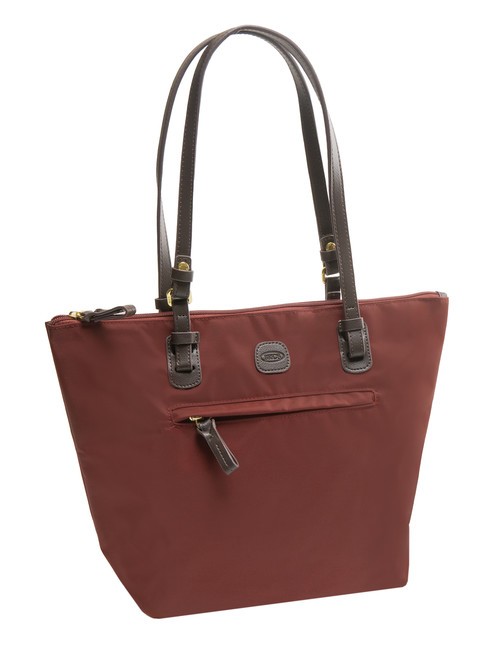 X-BAG Shopping bag a spalla bordeaux - Borse Donna