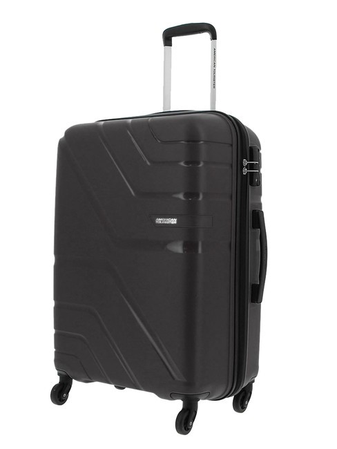 UPLAND Set 3 trolley: cabin, medio, grande NERO - Set Trolley