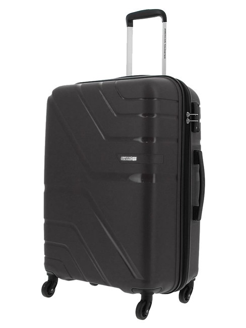 UPLAND Set 3 trolley: cabin, medio, grande NERO - Set Trolley