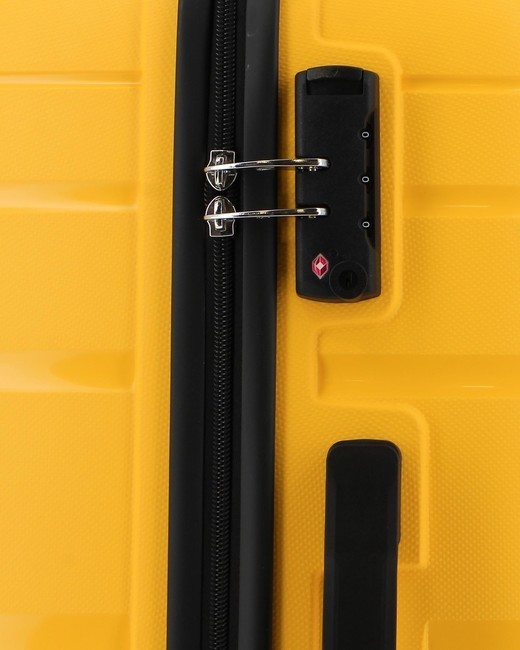 UPLAND Trolley misura media yellow - Trolley Rigidi