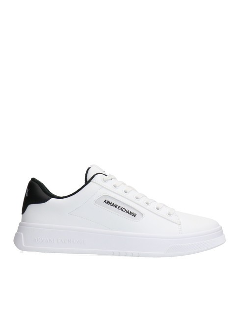 A|X LOGO Sneakers  op.white+black/black - Scarpe Uomo