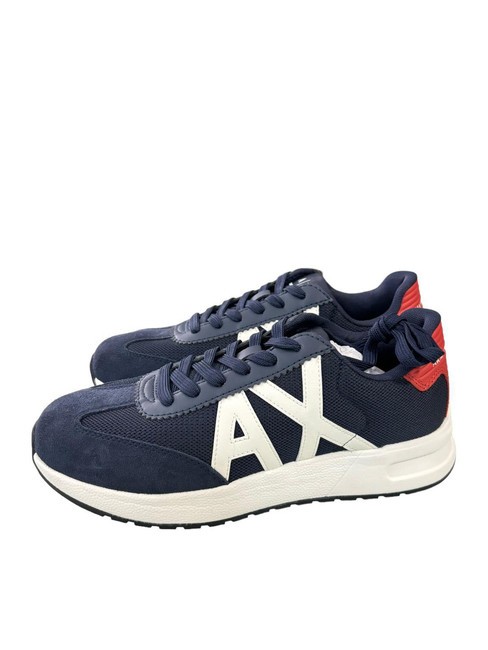 A|X LOGO Sneakers navy+reddish - Scarpe Uomo