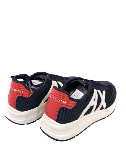 A|X LOGO Sneakers navy+reddish - Scarpe Uomo