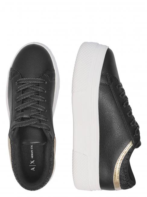 A|X Platform Sneakers con zeppa Nero/nero - Scarpe Donna