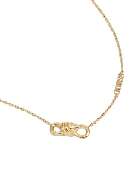 MODERN LOVE Collana con nodo yellow gold - Collane