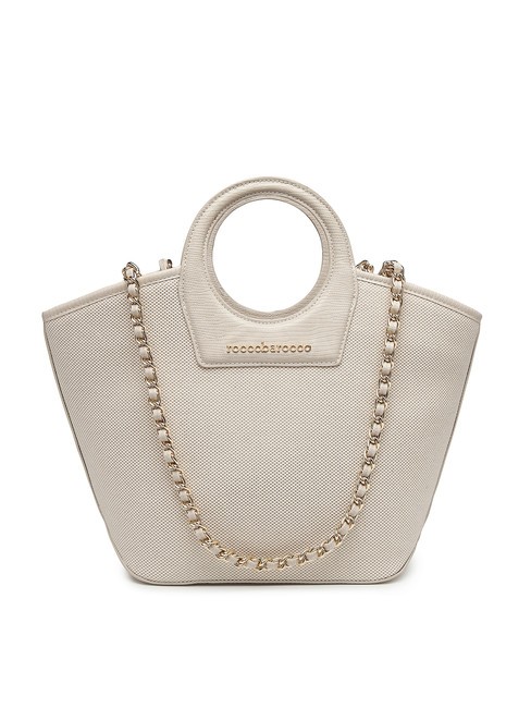 REA Borsa doppia portabilit&agrave; beige - Borse Donna