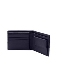 ROCCOBAROCCO BRYAN Portafoglio in pelle con flap navy - Portafogli Uomo - 4