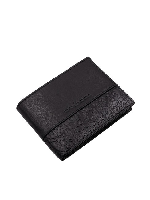 BRYAN Portafoglio pelle flap e portamonete black - Portafogli Uomo