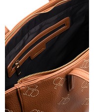 ROCCOBAROCCO LOLA Borsa shopping con borchiette tan - Borse Donna - 4