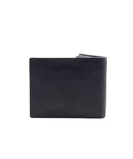 ROCCOBAROCCO ROUND Portafoglio portamonete in pelle blu - Portafogli Uomo - 3