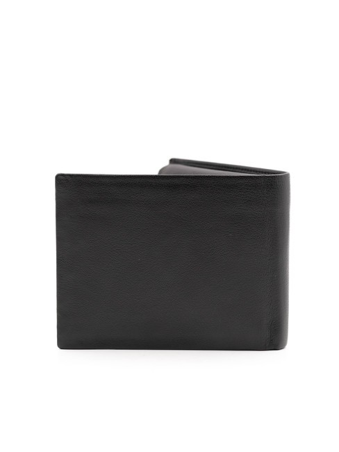 ROUND Portafoglio portamonete in pelle moro - Portafogli Uomo