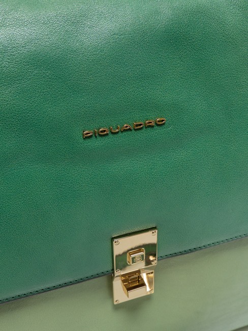 CAMPIONARIO -  DAFNE Borsa porta PC 15,6" verde/verde - Cartelle Lavoro